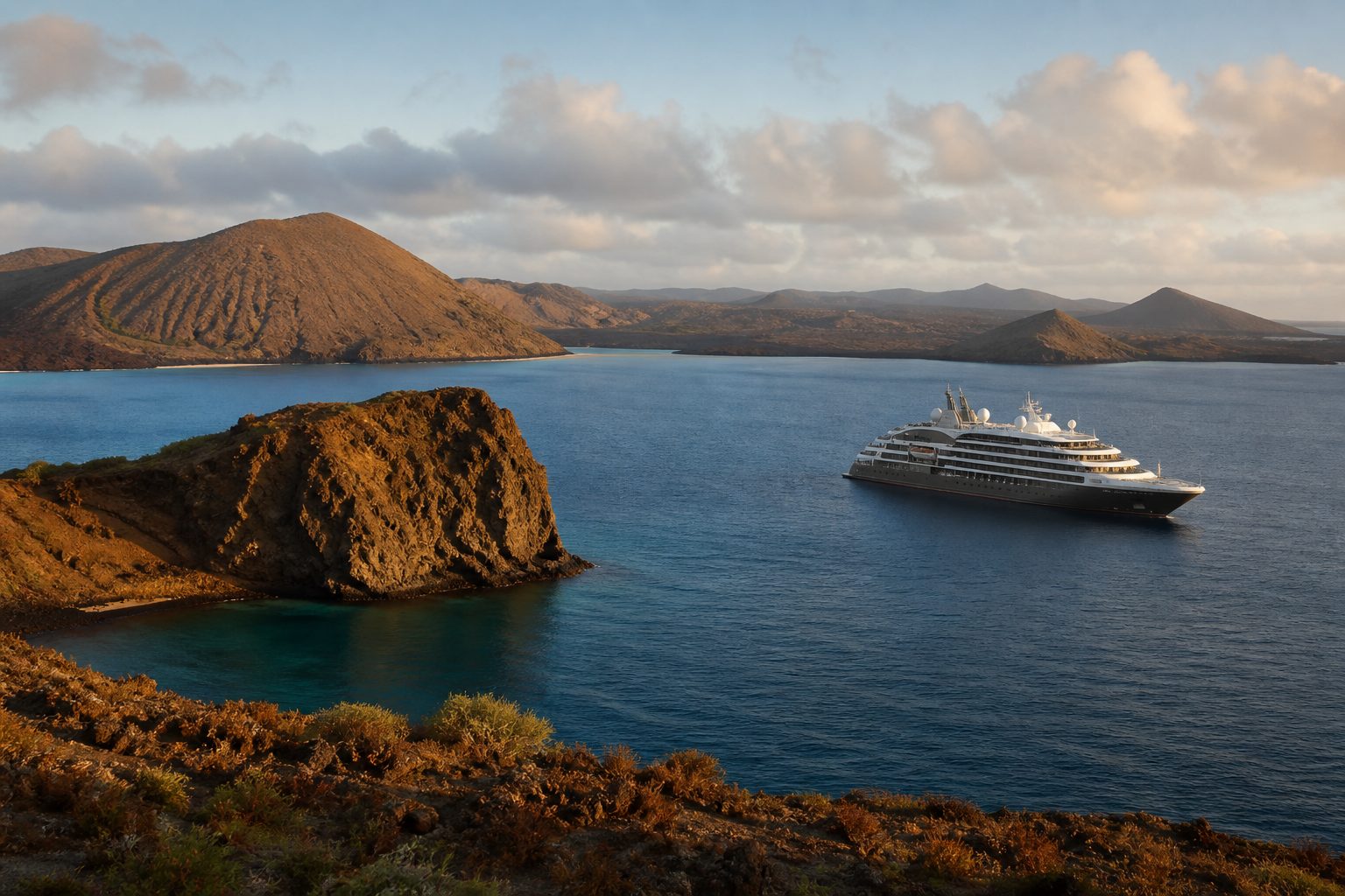 Crucero de lujo por las islas Galápagos: naturaleza y confort