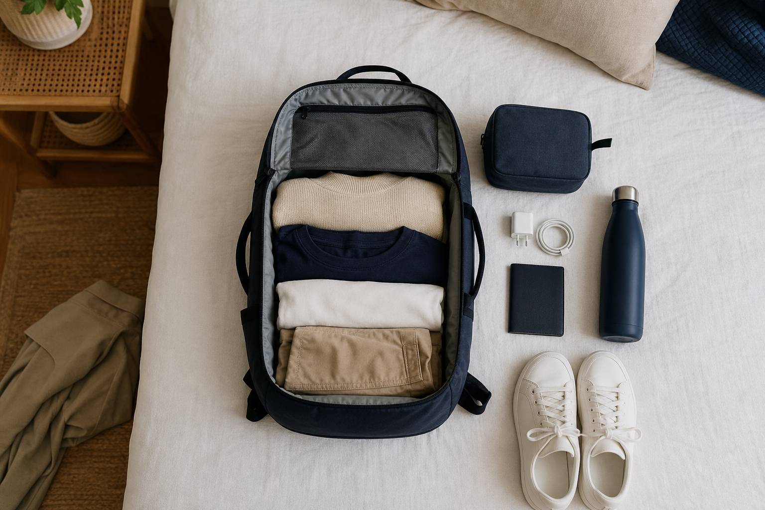 Qué llevar en una escapada de dos días: lista práctica para no olvidar nada