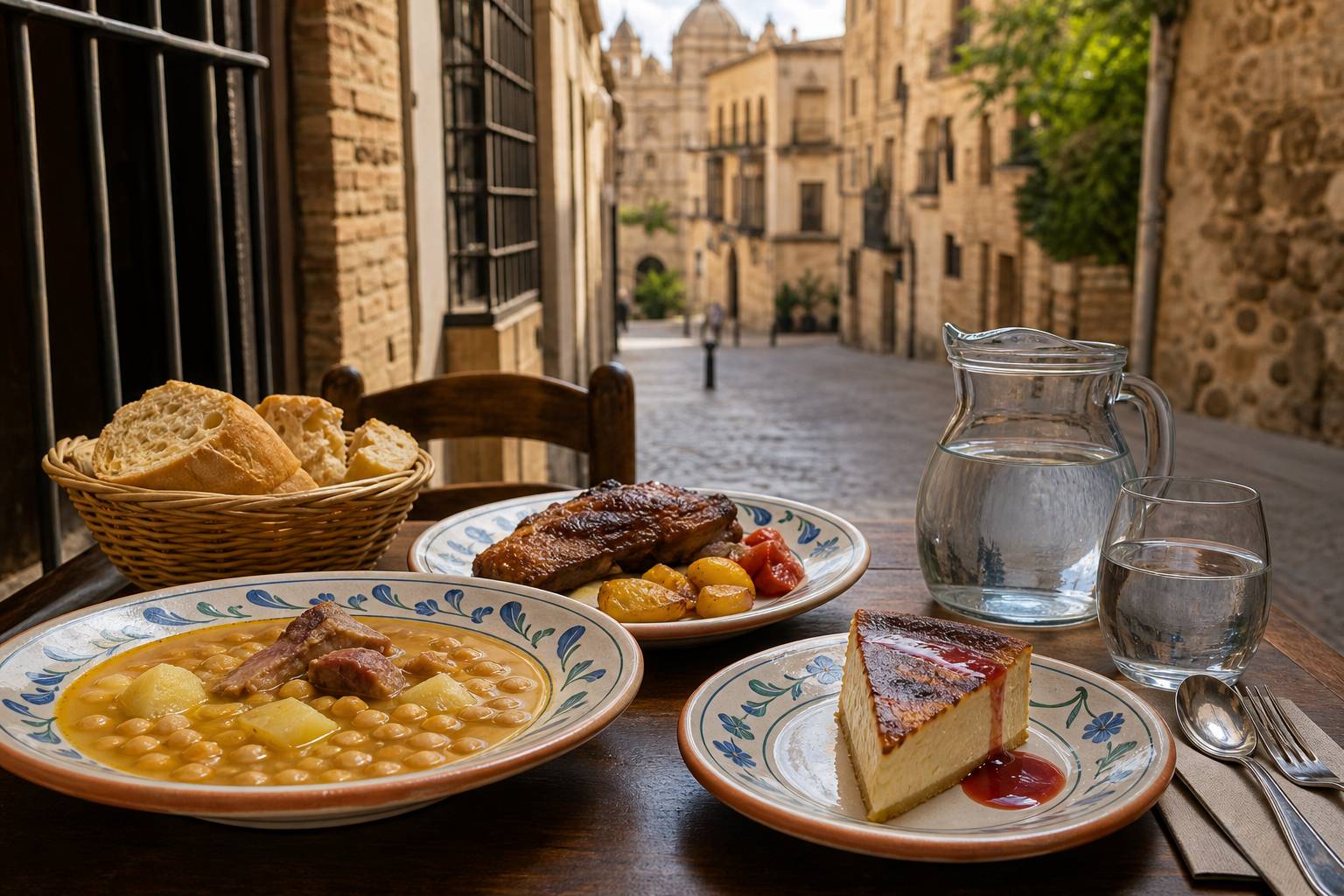 Restaurantes con menú del día en Toledo: comparativa de opciones con buena relación calidad-precio